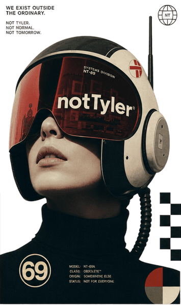 notTyler helmet figure